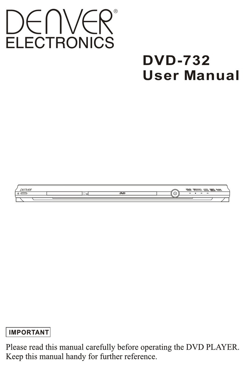 Denver Electronics DVD-732 user manual