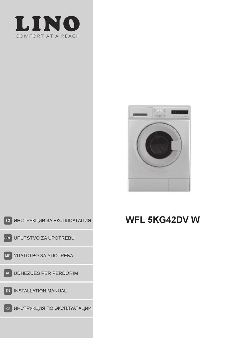 Lino WFL 5KG42DV W installation manual