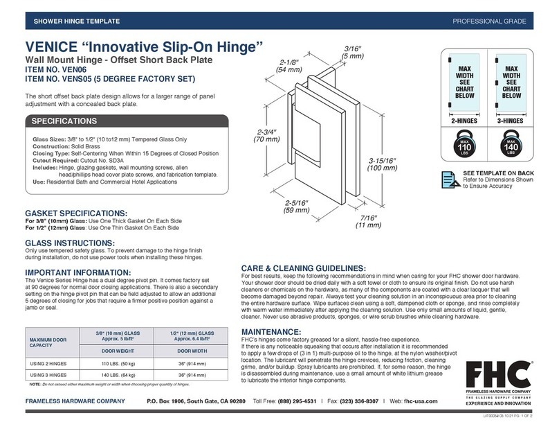 FHC VEN06 User manual