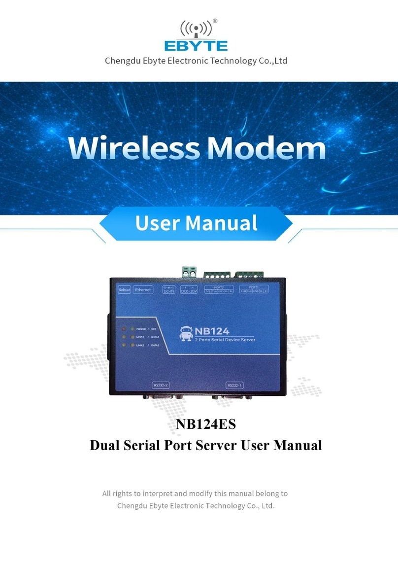 Ebyte NB124ES User manual