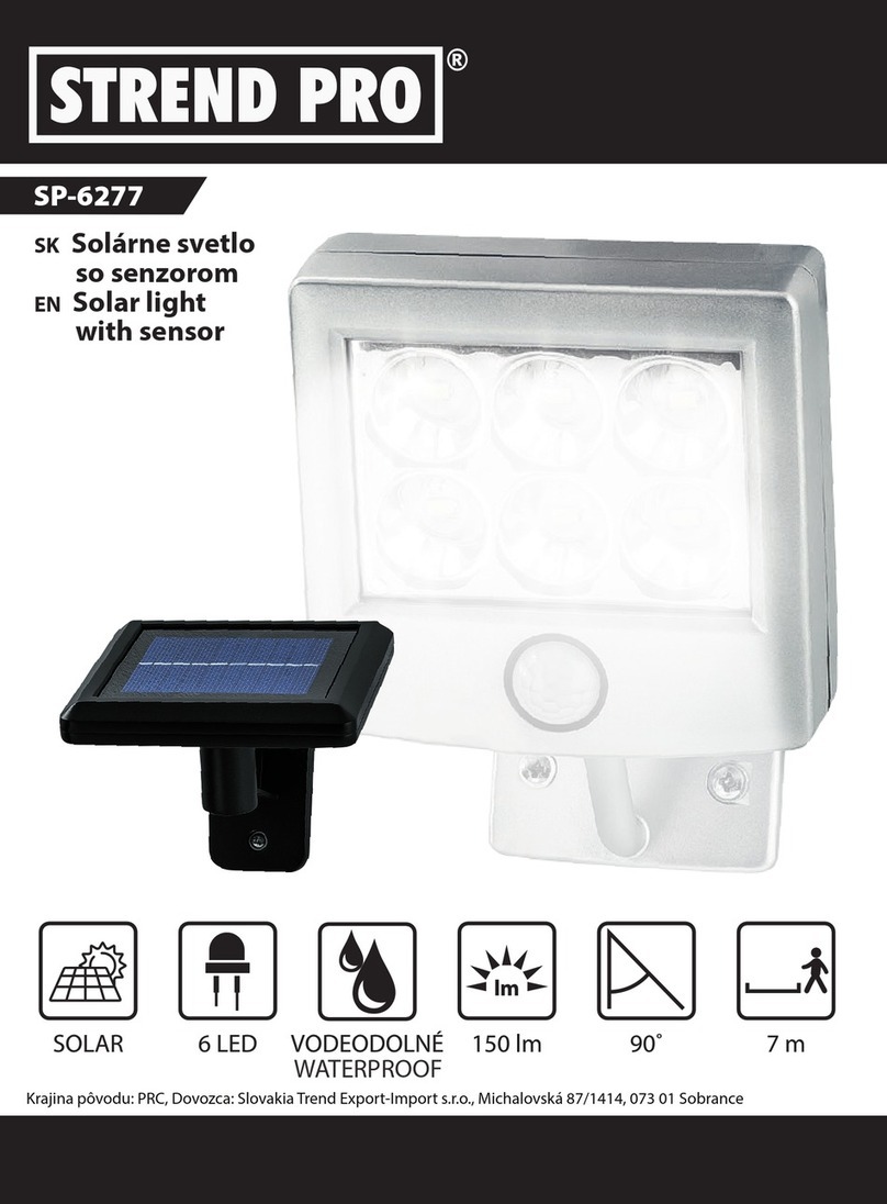 Strend Pro SP-6277 quick start guide