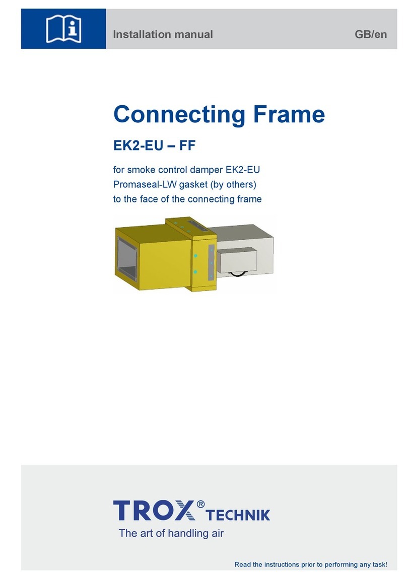 Trox Technik EK2-EU-FF User manual Trox Technik EK2-EU-FF User manual