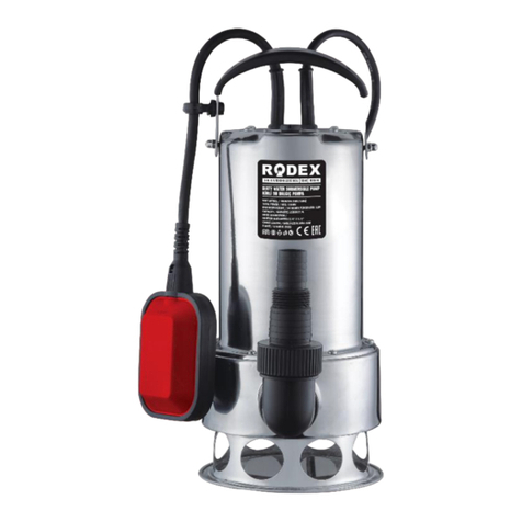RODEX RDX840 instruction manual