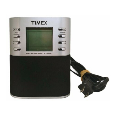 Timex T307 User manual