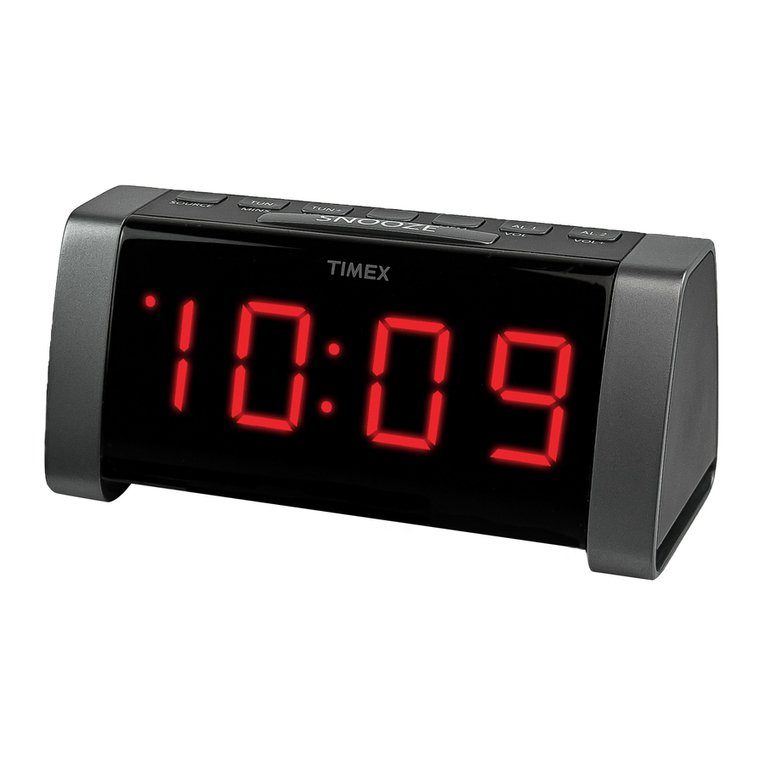 Timex T235 User manual
