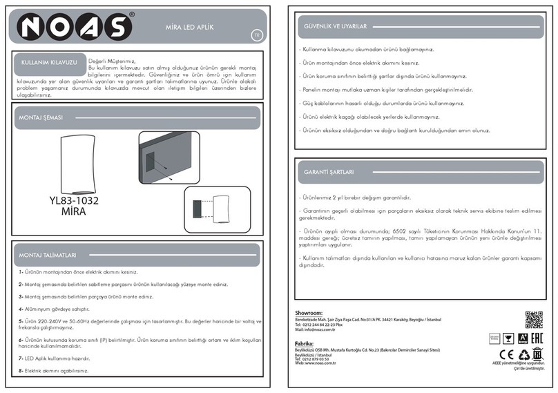 NOAS MiRA YL83-1032 user manual
