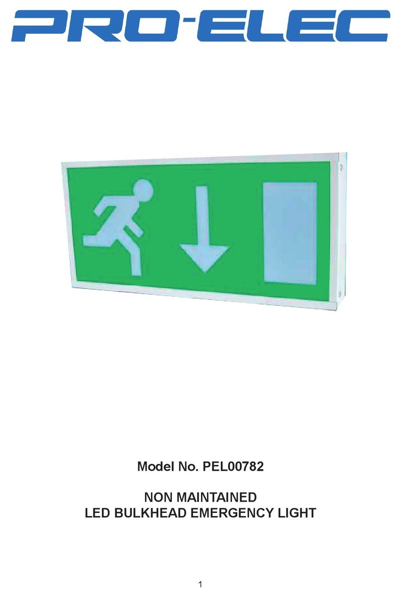 Pro-Elec PEL00782 quick start guide Pro-Elec PEL00782 quick start guide
