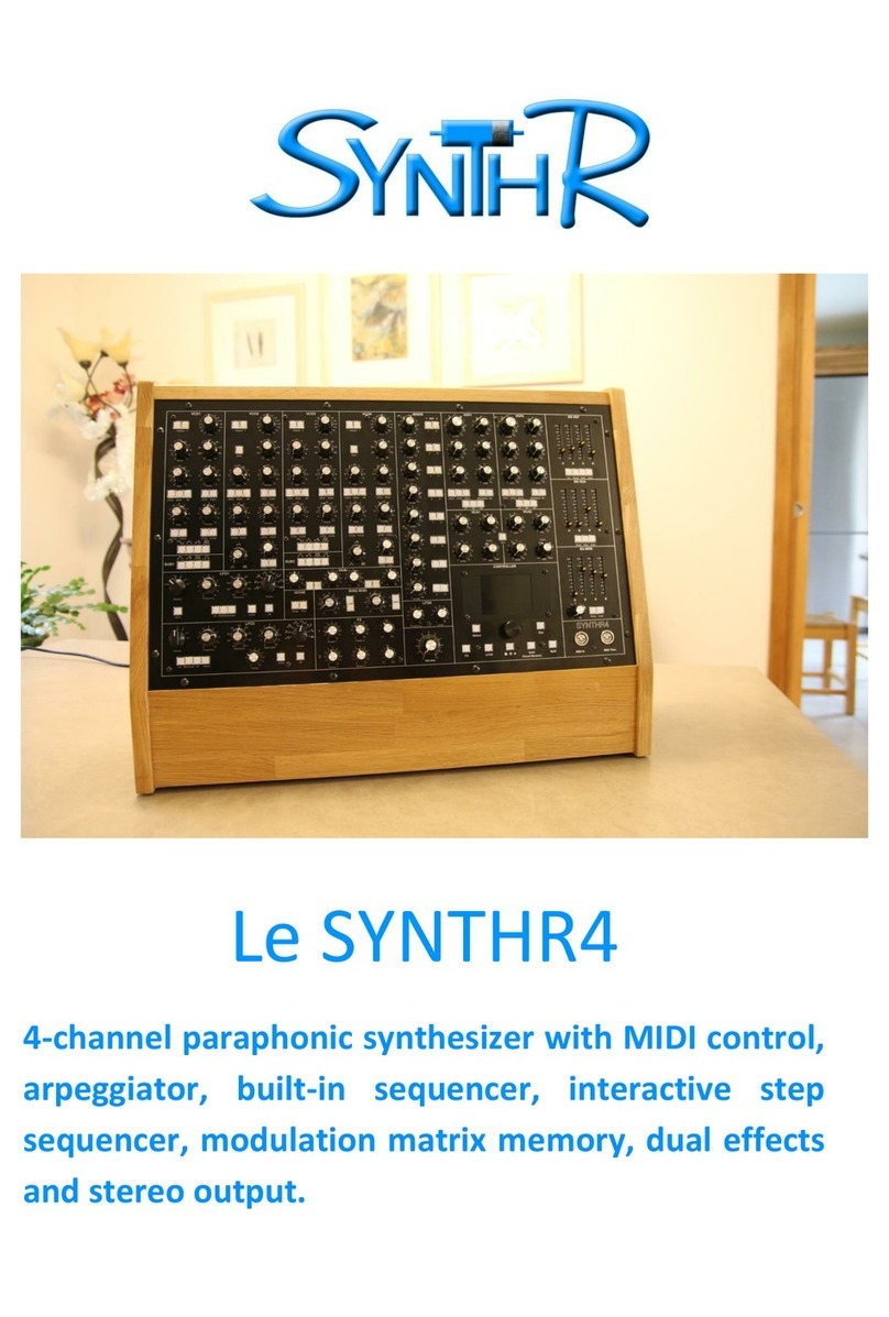 SYNTHR SYNTHR4 User manual