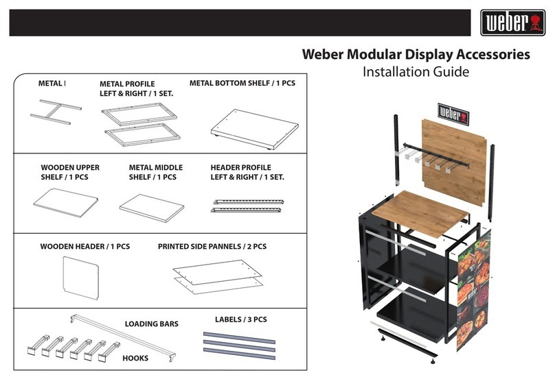 Weber 10055 User manual