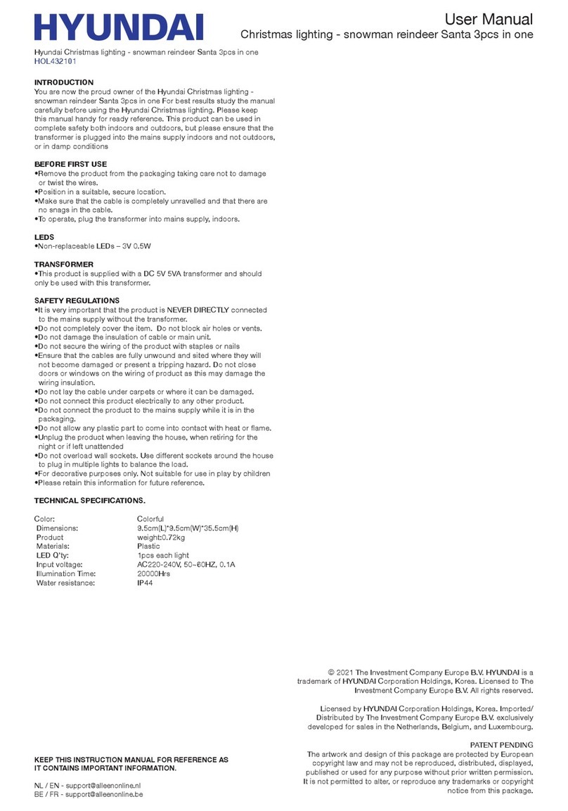 Hyundai HOL432101 user manual Hyundai HOL432101 user manual