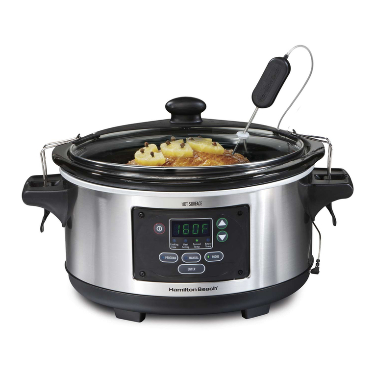 Hamilton Beach Set 'n Forget 33969 user manual