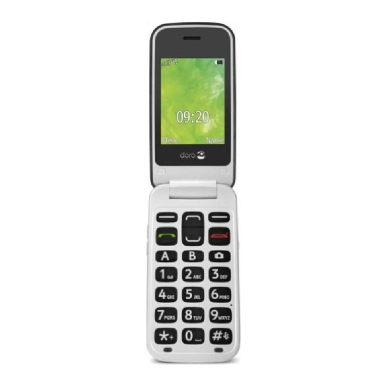 Doro 2415 quick start guide