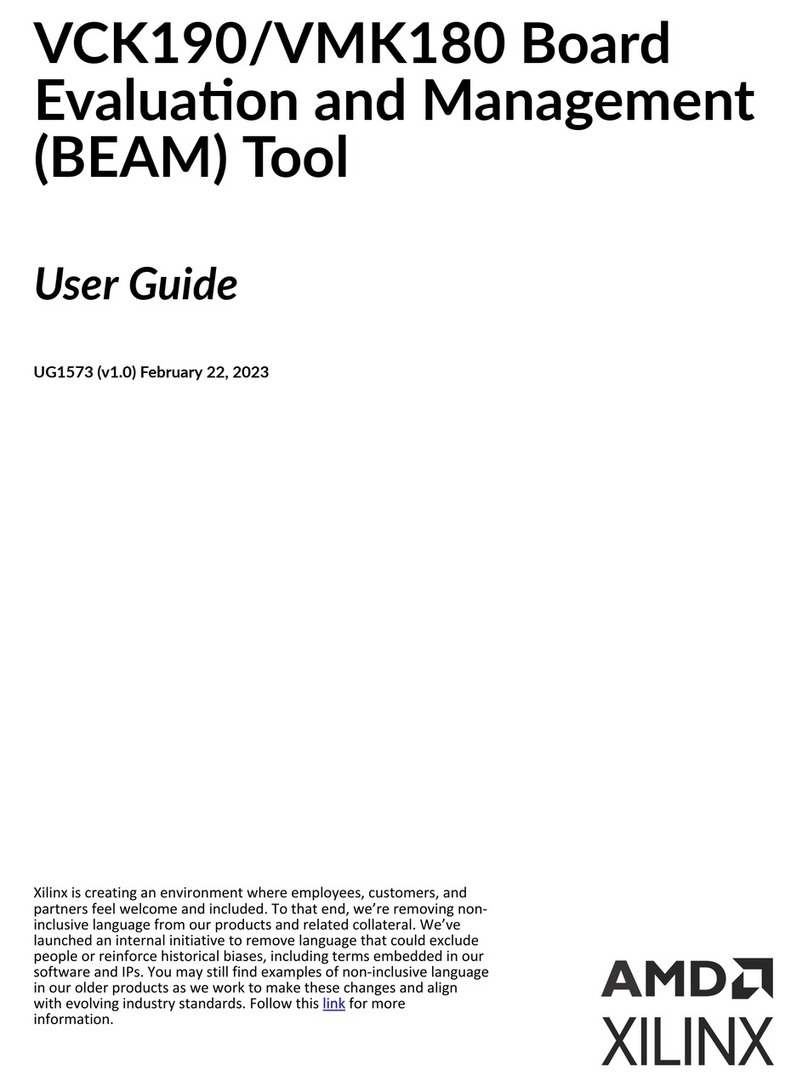 AMD XILINX VCK190 user guide