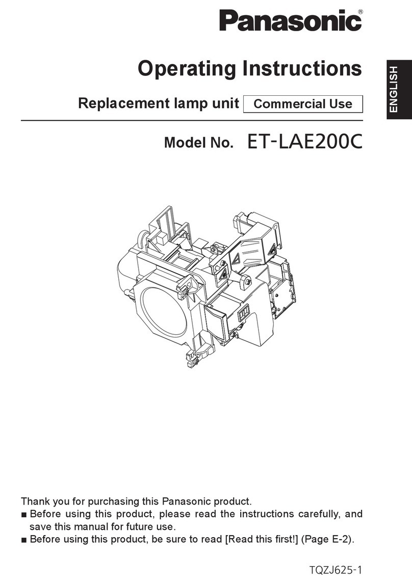 Panasonic ET-LAE200C User manual