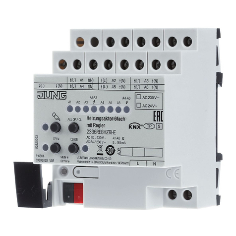 Jung 2336 REG HZ B User manual