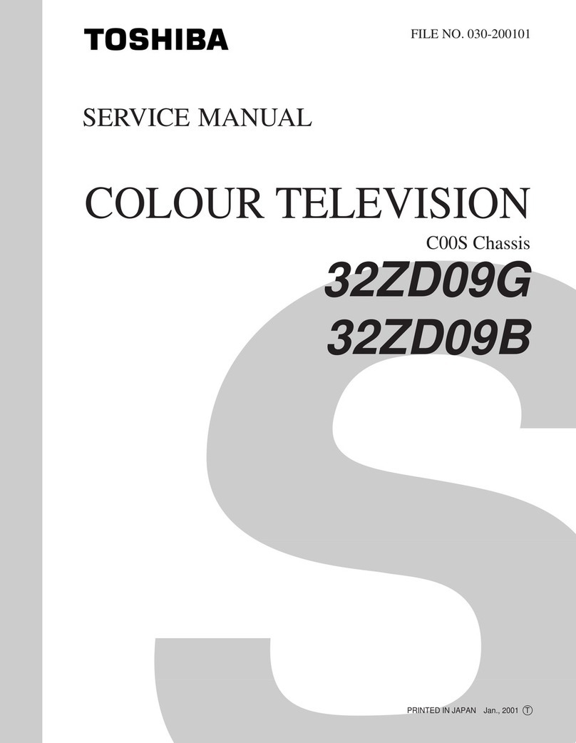 Toshiba 32ZD09G User manual