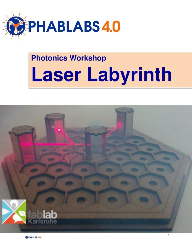 FabLab PHABLABS 4.0 Laser Labyrinth User manual
