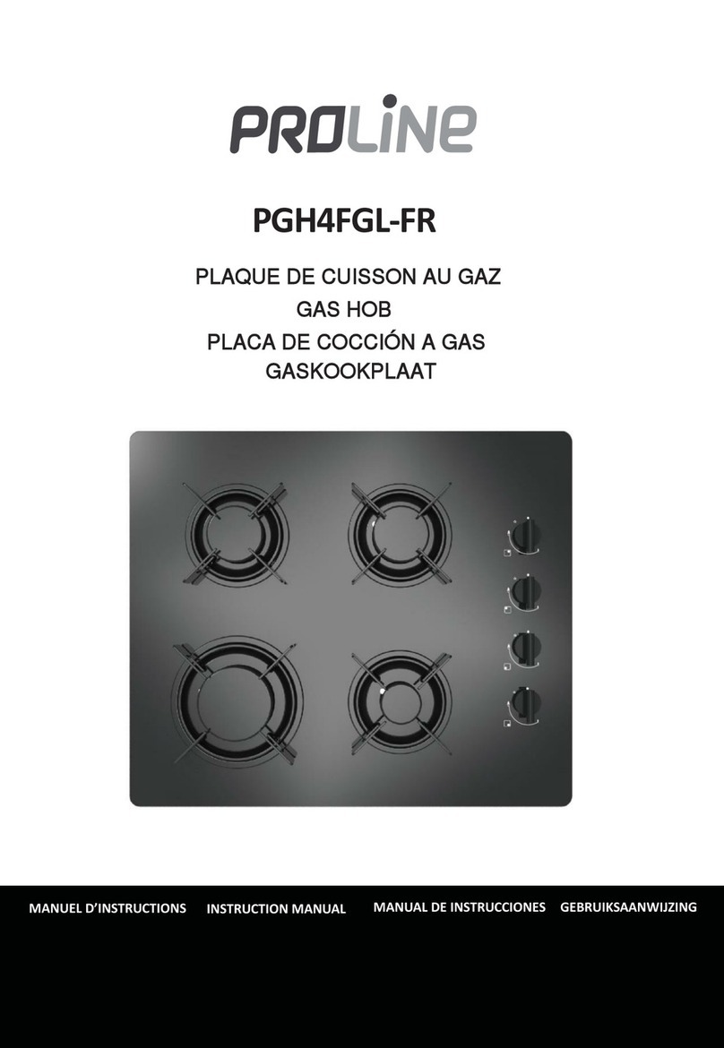 Proline PGH4FGL-FR instruction manual