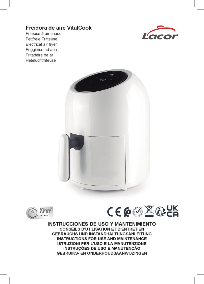 Lacor 69509 Instructions for use and maintenance