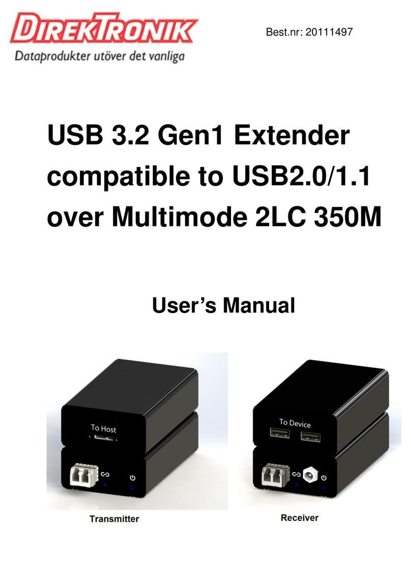 DirekTronik 20111497 User manual