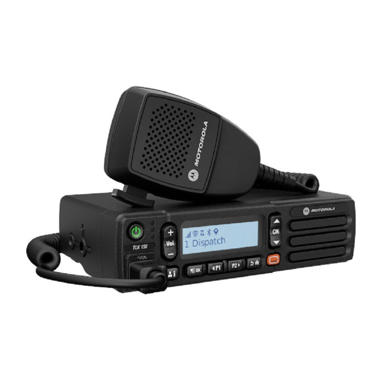 Motorola solutions WAVE TLK 150 User manual