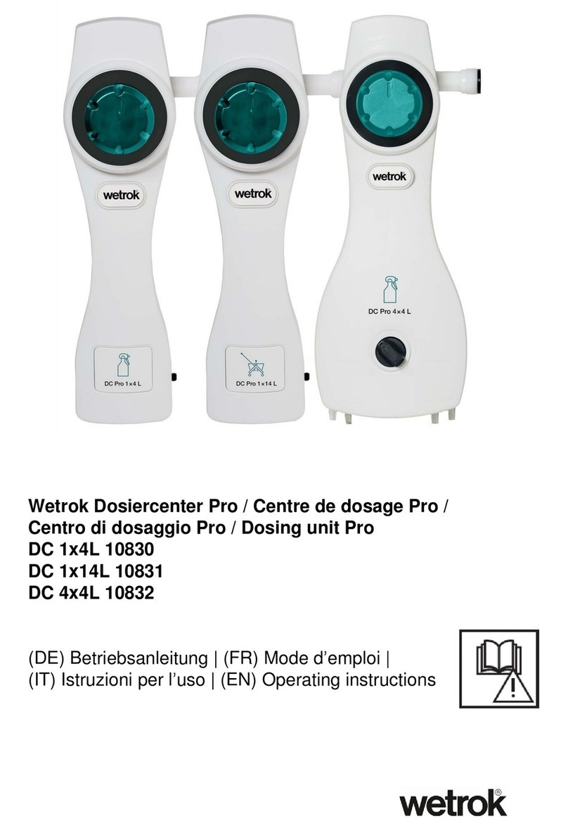 Wetrok Pro User manual
