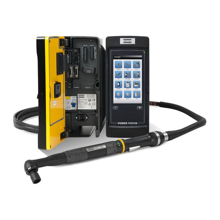 Atlas Copco POWER FOCUS 6000 Product instructions Atlas Copco POWER FOCUS 6000 Product instructions