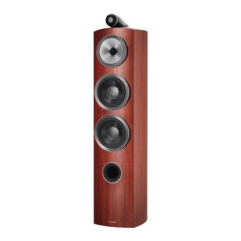 Bowers & Wilkins 804 D3 Technical manual