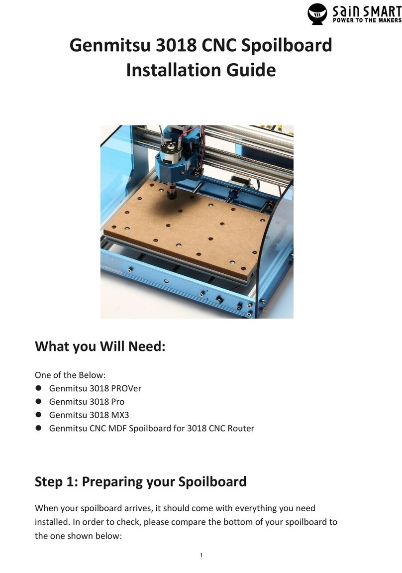 SainSmart Genmitsu 3018 CNC installation guide