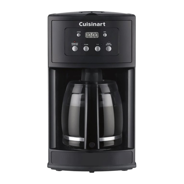 Cuisinart DCC-500 Series user manual