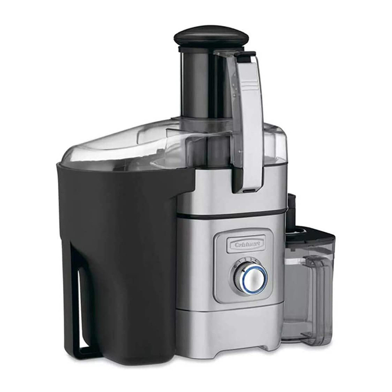Cuisinart CJE-1000 user manual