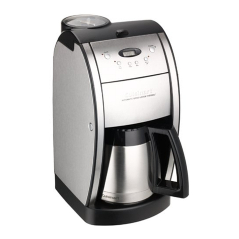 Cuisinart Grind & Brew Thermal DGB-600 user manual