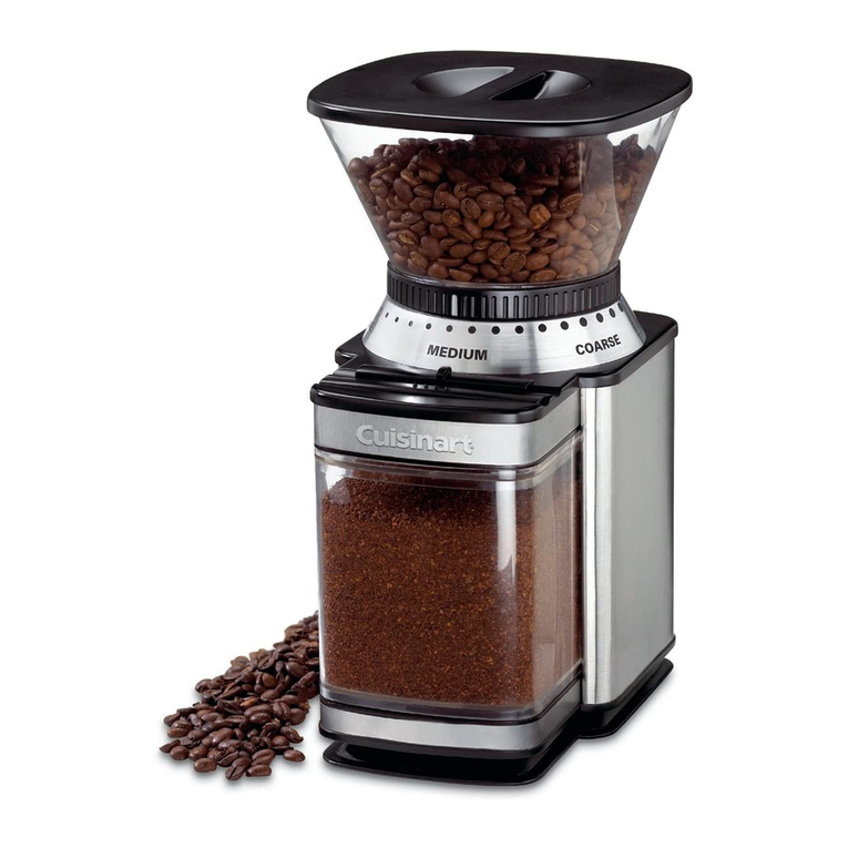 Cuisinart Supreme Grind DBM-8C User manual