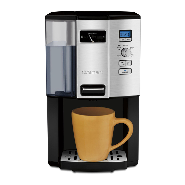 Cuisinart Coffee On Demand DCC-3000 User manual