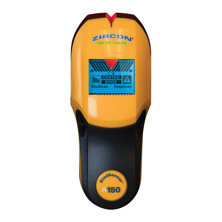 Zircon StudSensor A150 User manual
