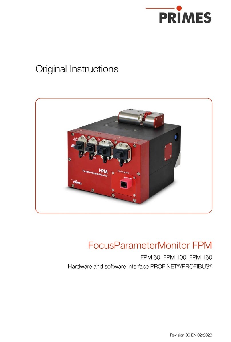 Primes FocusParameterMonitor FPM 60 Original instructions