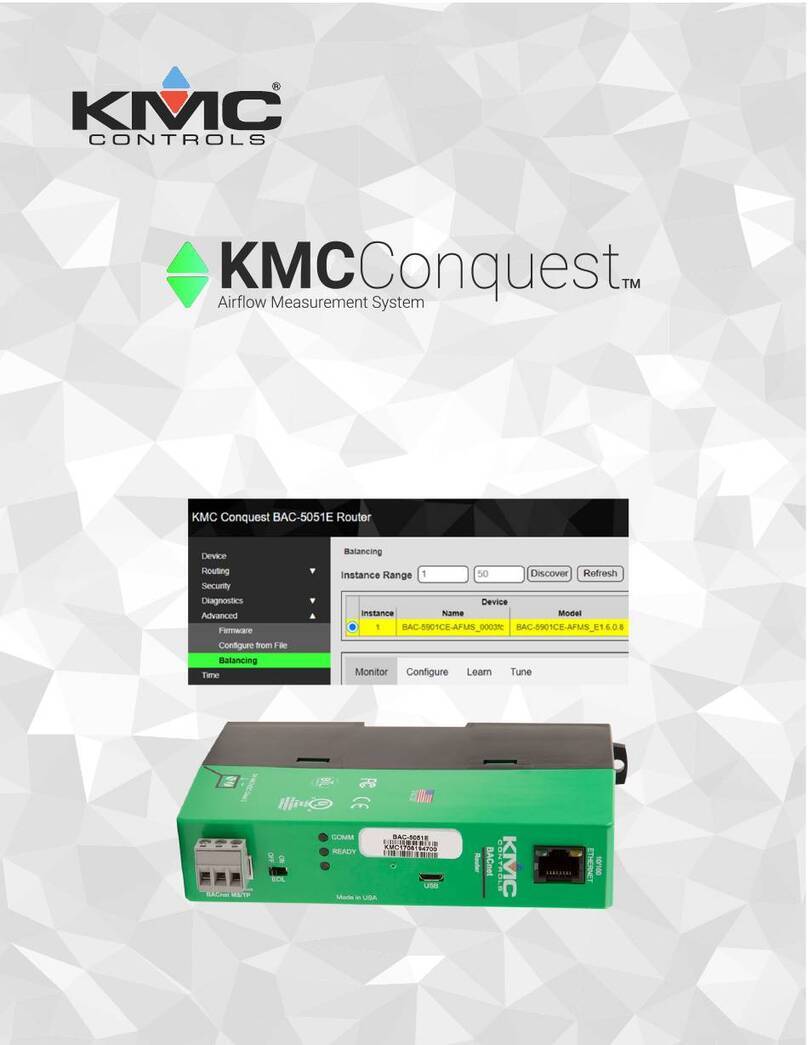 KMC Controls BAC-5051E Application guide