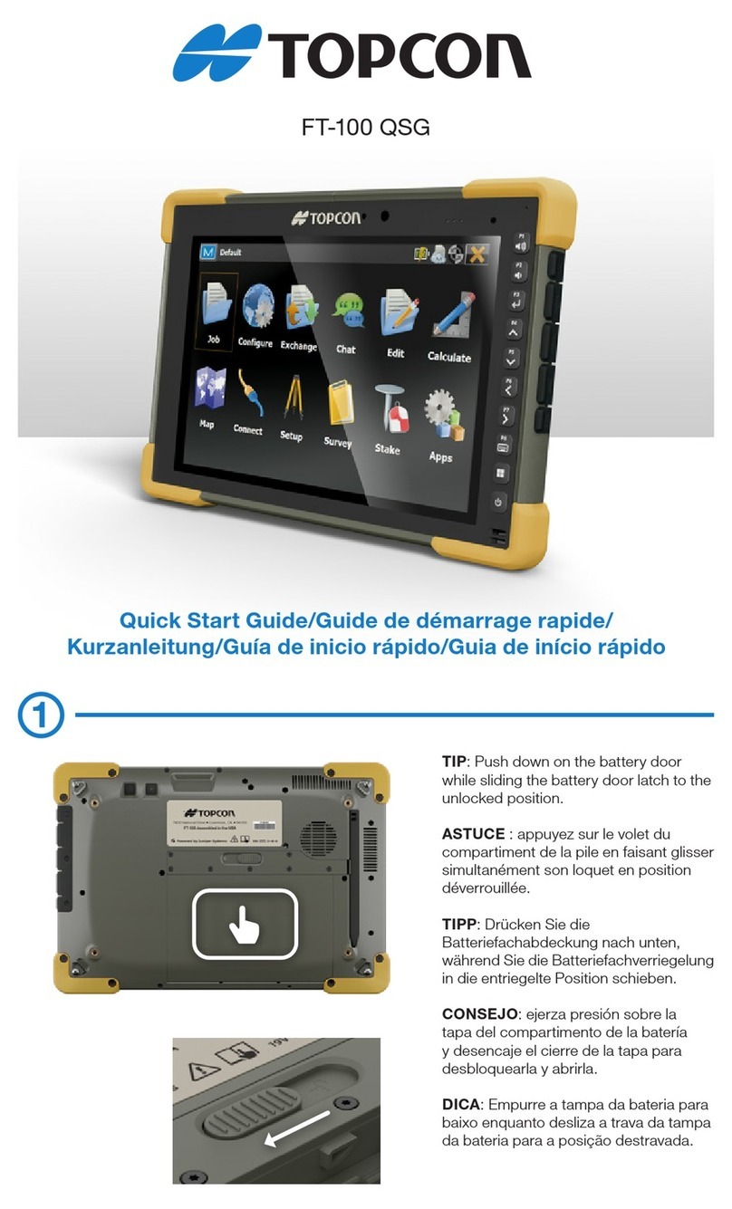 Topcon FT-100 User manual