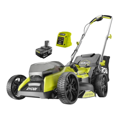 Ryobi R18XLMW54 User manual Ryobi R18XLMW54 User manual