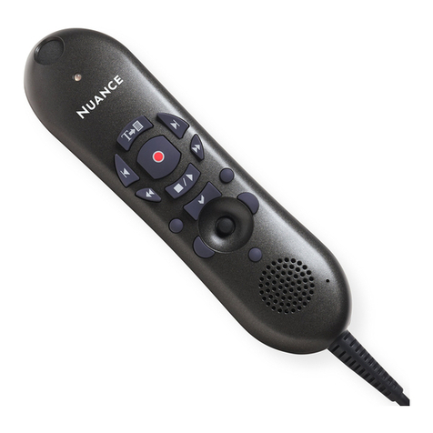 NUANCE PowerMic II instructions
