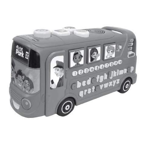 V-tech Playtime Bus with Phonics User manual