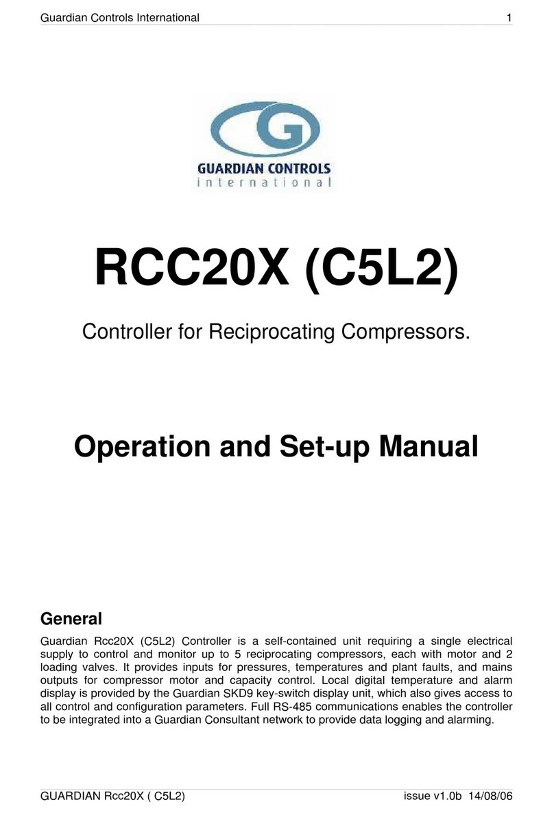 Guardian Controls International RCC20 Series User manual