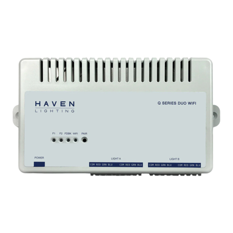 HAVEN LIGHTING Q Series Operation manual