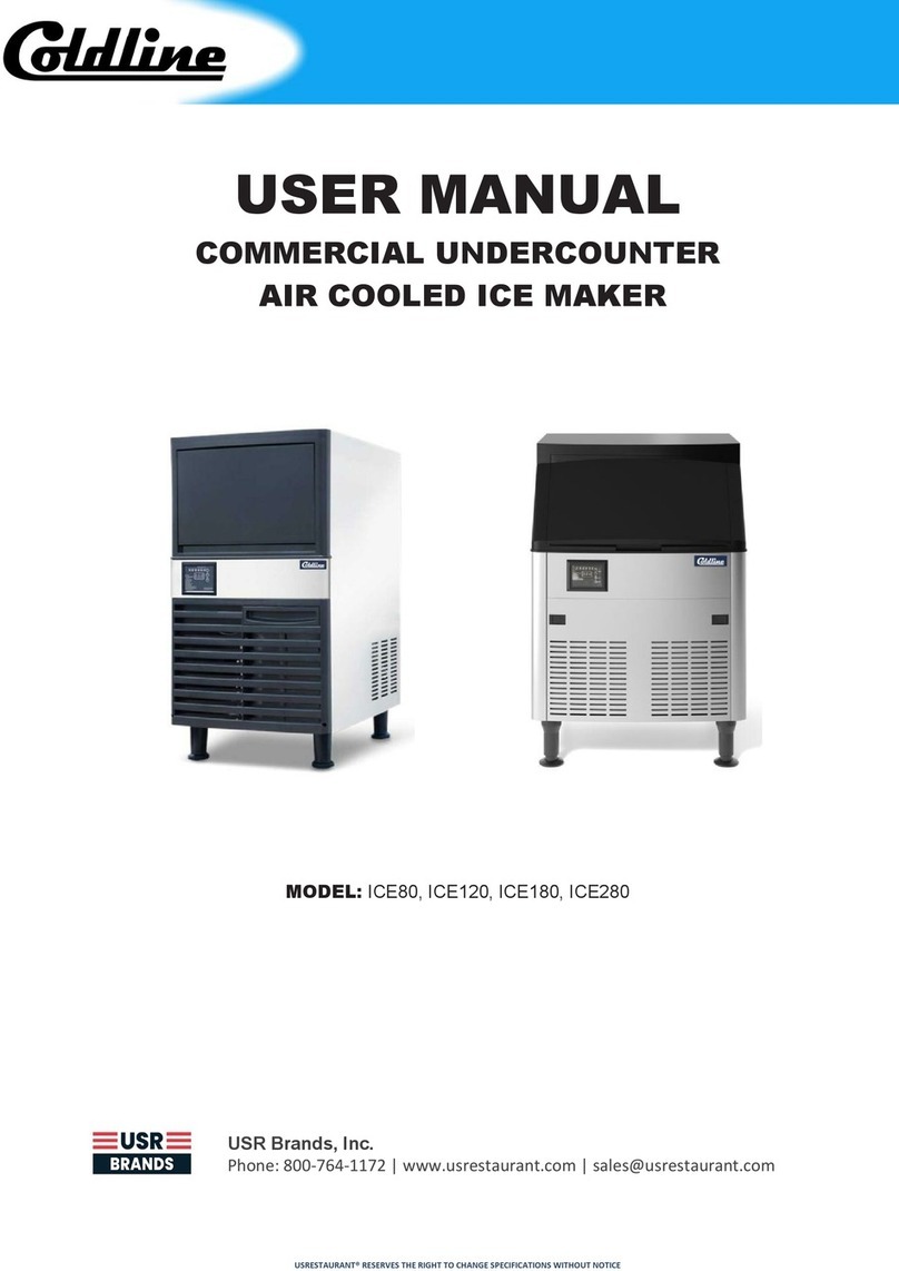 coldline ICE80 user manual
