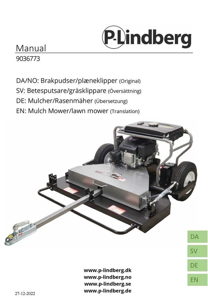 P.Lindberg 9036773 manual