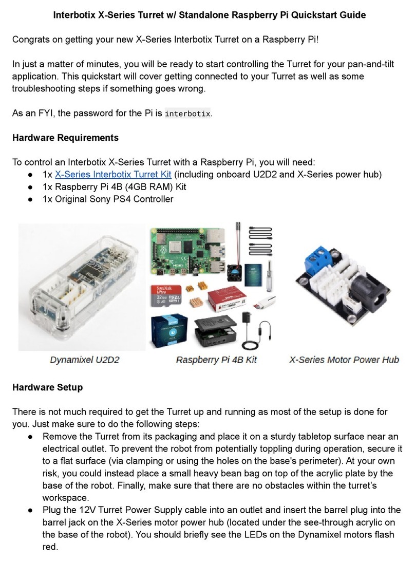 Interbotix X Series quick start guide