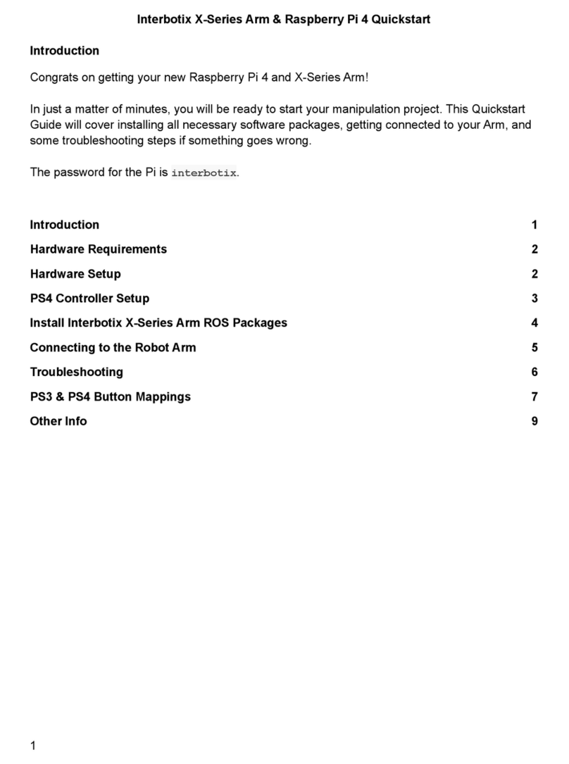 Interbotix X Series quick start guide