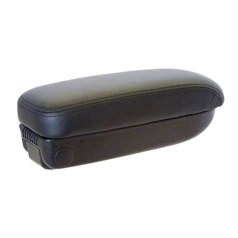 Comfort Armrest System F1330-40009R instruction manual Comfort Armrest System F1330-40009R instruction manual