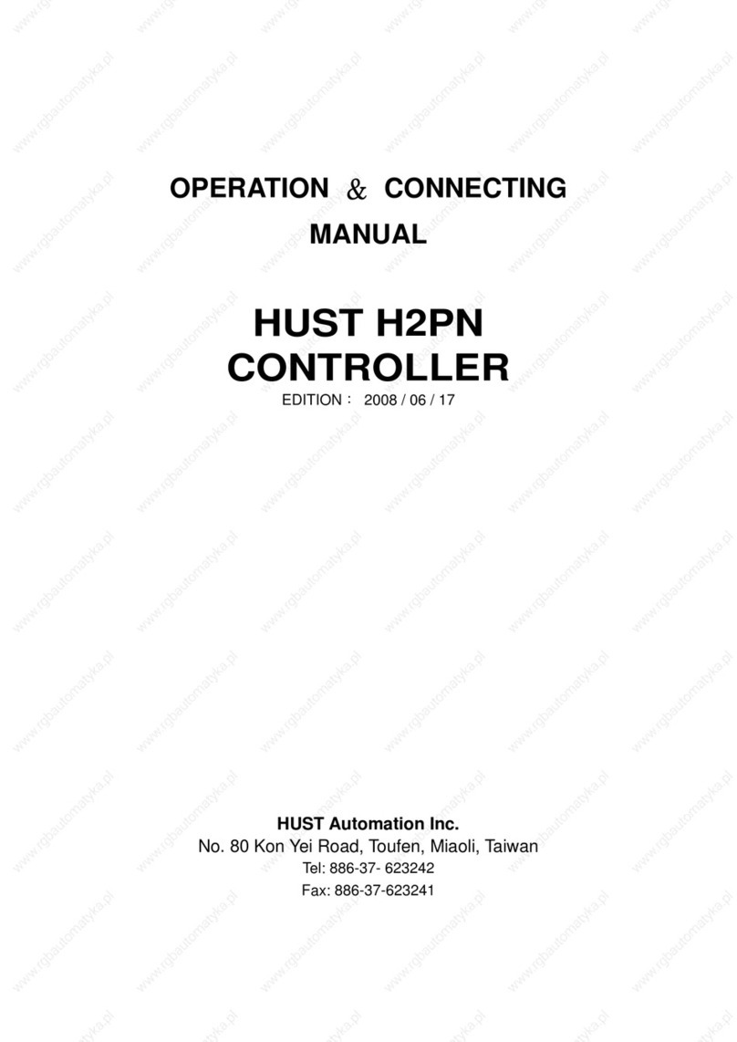 HUST Automation HUST H2PN Operation manual