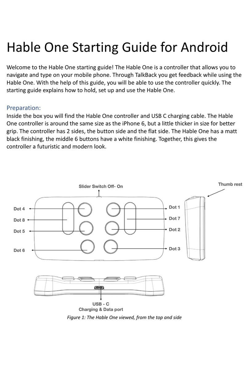 Hable One Starting guide